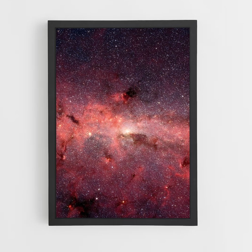 Poster Galaxie Enchantée – affiche Astronomie (vue 2)
